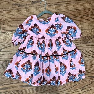 Pink chicken nyc toddler girls dress 4T